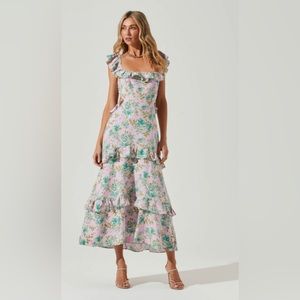 ASTR the label lysette floral dress